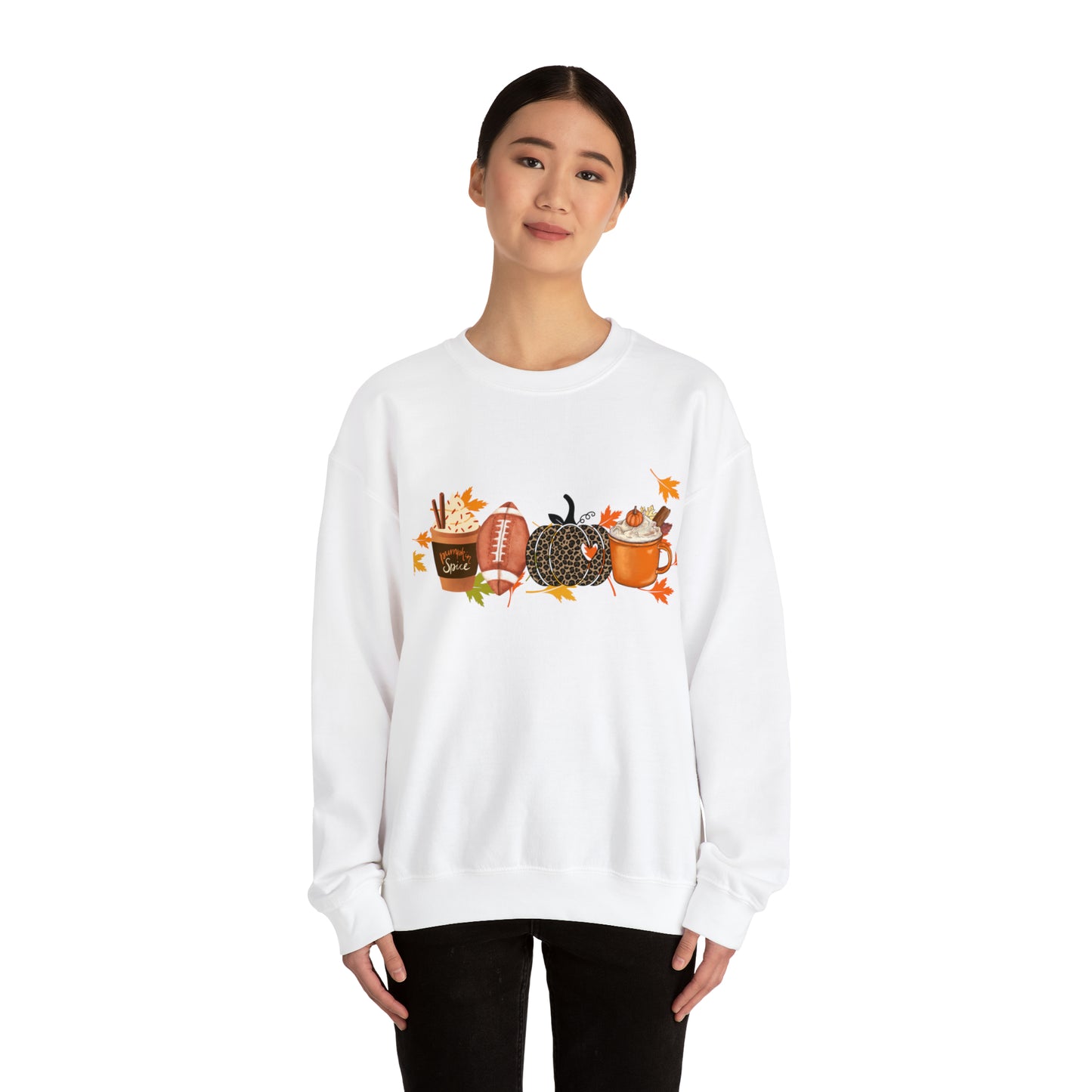 Fall Football Pumpkin Unisex Crewneck Sweatshirt | Crew neck, DTG, Men's Clothing, Regular fit, Sweatshirts, Unisex, Valentine's Day Picks, Women's Clothing