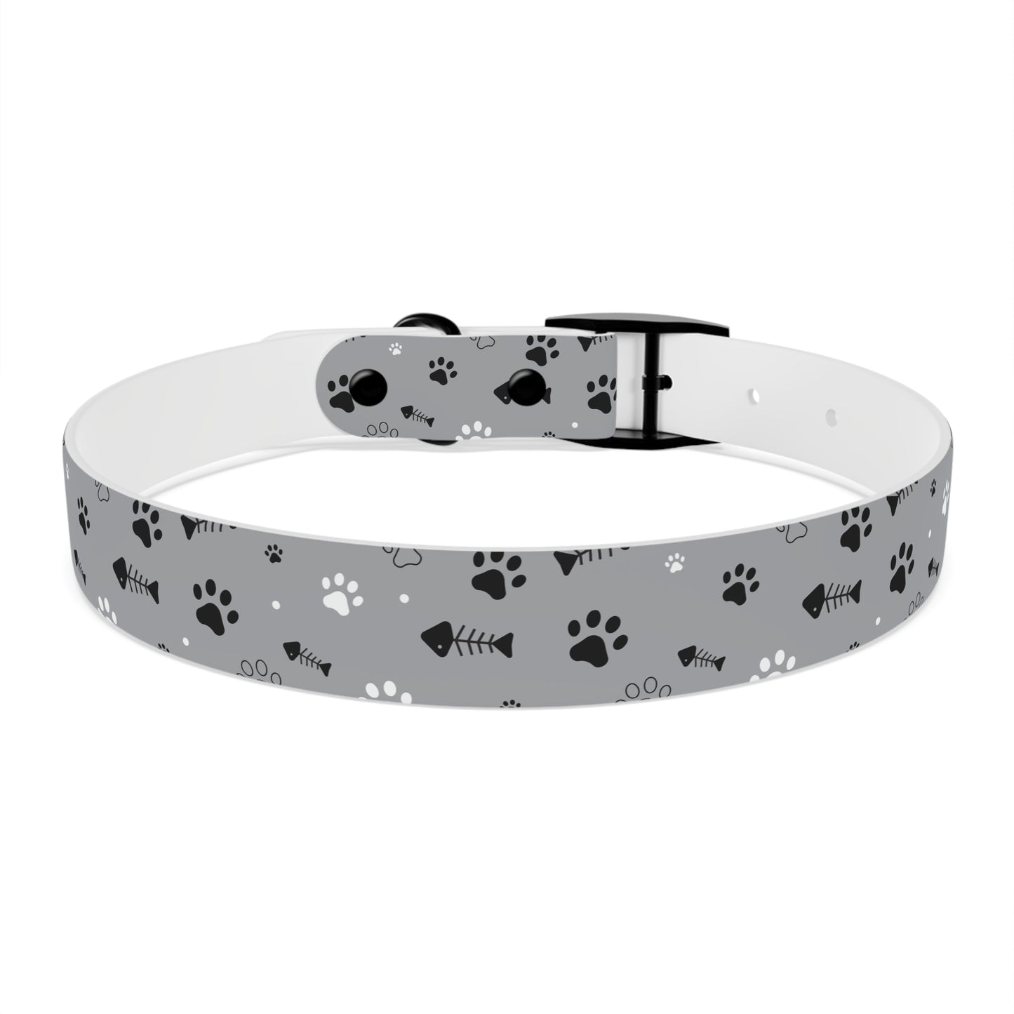Dog Collar Paw Fish Bone Design | Accessories, Dogs, Pets, Walk