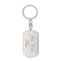 Son You Are Braver Dog Tag Keychain | Black | A1022T, A1022TG, G007T, G007TG, lx-G007, PP01-BLK, PT-1011, TNM-1, USER-249647