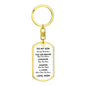 Son You Are Braver Dog Tag Keychain | White | A1022T, A1022TG, G007T, G007TG, lx-G007, PP01-BLK, PT-1011, TNM-1, USER-249647