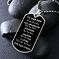 Our Son You Are Braver Dog Tag Necklace | Black | A1014T, A1014TG, G007T, G007TG, lx-G007, PT-133, TNM-1, USER-249647