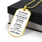 Son You Are Braver Dog Tag Necklace | White | A1014T, A1014TG, G007T, G007TG, lx-G007, PT-133, TNM-1, USER-249647