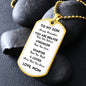 Son You Are Braver Dog Tag Necklace | White | A1014T, A1014TG, G007T, G007TG, lx-G007, PT-133, TNM-1, USER-249647