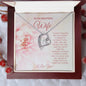 To My Beautiful Wife Forever Love Necklace | C30025TG, C30025TR, lx-C30025, PB23-WOOD, PT-781, TNM-1, USER-249647