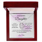 Daughter Forever Love Necklace | C30025TG, C30025TR, lx-C30025, PB23-WOOD, PT-781, TNM-1, USER-249647