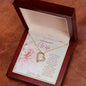 To My Beautiful Wife Forever Love Necklace | C30025TG, C30025TR, lx-C30025, PB23-WOOD, PT-781, TNM-1, USER-249647