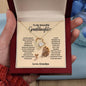 To My Beautiful Granddaughter Forever Love Necklace | C30025TG, C30025TR, lx-C30025, PB23-WOOD, PT-781, TNM-1, USER-249647