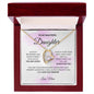 Daughter Forever Love Necklace | C30025TG, C30025TR, lx-C30025, PB23-WOOD, PT-781, TNM-1, USER-249647