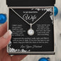 To My Beautiful Wife Eternal Hope Necklace | C30187TR, lx-C30187, PB23-WOOD, PT-2646, TNM-1, USER-249647