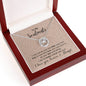 To My Soulmate I love you forever Lucky in Love Necklace