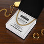 To My Husband Cuban Link Chain | White | C30184T, C30184TG, lx-C30184, PB23-WOOD, PT-4348, TNM-1, USER-249647
