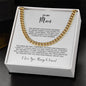 To My Man Cuban Link Chain | White | C30184T, C30184TG, lx-C30184, PB23-WOOD, PT-4348, TNM-1, USER-249647
