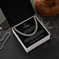 To My Man Cuban Link Chain | Black | C30184T, C30184TG, lx-C30184, PB23-WOOD, PT-4348, TNM-1, USER-249647