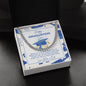 Happy Graduation Son Cuban Link Chain