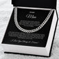 To My Man Cuban Link Chain | Black | C30184T, C30184TG, lx-C30184, PB23-WOOD, PT-4348, TNM-1, USER-249647