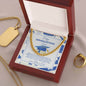 Happy Graduation Son Cuban Link Chain