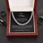 To My Man Cuban Link Chain | Black | C30184T, C30184TG, lx-C30184, PB23-WOOD, PT-4348, TNM-1, USER-249647