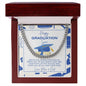 Happy Graduation Son Cuban Link Chain