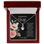 To My Beautiful Wife Alluring Beauty Necklace | C30084TG, C30084TR, PB23-WOOD, PT-4363, TNM-1, USER-249647