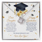 Dear Daughter Happy Graduation Love Knot Necklace
