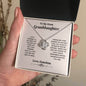 Great Granddaughter Love Knot Necklace - Grandparents Gift | C30011TG, C30011TR, PB23-WOOD, PT-4377, TNM-1, USER-249647