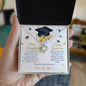 Dear Daughter Happy Graduation Love Knot Necklace