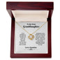 Great Granddaughter Love Knot Necklace - Grandparents Gift | C30011TG, C30011TR, PB23-WOOD, PT-4377, TNM-1, USER-249647