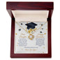 Dear Daughter Happy Graduation Love Knot Necklace