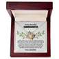 Granddaughter Love Knot Necklace - Grandma's Gift | C30011TG, C30011TR, PB23-WOOD, PT-4377, TNM-1, USER-249647