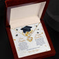 Dear Daughter Happy Graduation Love Knot Necklace