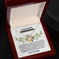 Granddaughter Love Knot Necklace - Grandma's Gift | C30011TG, C30011TR, PB23-WOOD, PT-4377, TNM-1, USER-249647