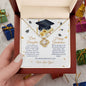 Dear Daughter Happy Graduation Love Knot Necklace
