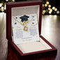 Dear Daughter Happy Graduation Love Knot Necklace