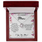 Dearest Mom Love Knot Necklace | C30011TG, C30011TR, PB23-WOOD, PT-4377, TNM-1, USER-249647