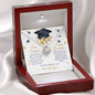 Dear Daughter Happy Graduation Love Knot Necklace