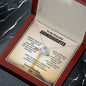 Granddaughter Love Knot Necklace - Grandpa's Gift | C30011TG, C30011TR, PB23-WOOD, PT-4377, TNM-1, USER-249647