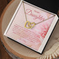 Daughter Interlocking Hearts Necklace | C30028T, C30028TG, lx-C30028, PB23-WOOD, PT-4382, TNM-1, USER-249647