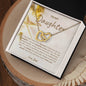 Daughter Interlocking Hearts Necklace | Sea Shells | C30028T, C30028TG, lx-C30028, PB23-WOOD, PT-4382, TNM-1, USER-249647
