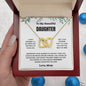 To My Daughter Interlocking Hearts Necklace | C30028T, C30028TG, lx-C30028, PB23-WOOD, PT-4382, TNM-1, USER-249647