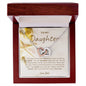 Daughter Interlocking Hearts Necklace | Sea Shells | C30028T, C30028TG, lx-C30028, PB23-WOOD, PT-4382, TNM-1, USER-249647