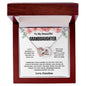 Granddaughter Interlocking Hearts Necklace - Grandma's Gift | C30028T, C30028TG, lx-C30028, PB23-WOOD, PT-4382, TNM-1, USER-249647