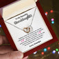 Granddaughter Interlocking Hearts Necklace - Grandpa's Gift | C30028T, C30028TG, lx-C30028, PB23-WOOD, PT-4382, TNM-1, USER-249647