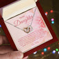 Daughter Interlocking Hearts Necklace | C30028T, C30028TG, lx-C30028, PB23-WOOD, PT-4382, TNM-1, USER-249647