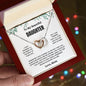 To My Daughter Interlocking Hearts Necklace | C30028T, C30028TG, lx-C30028, PB23-WOOD, PT-4382, TNM-1, USER-249647
