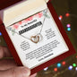 Granddaughter Interlocking Hearts Necklace - Grandma's Gift | C30028T, C30028TG, lx-C30028, PB23-WOOD, PT-4382, TNM-1, USER-249647