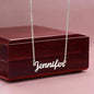 Personalized Name Necklace | Generic Design | A1315T, A1315TG, E139T, E139TG, lx-E139, PB23-WOOD, PT-4531, TNM-1, USER-249647