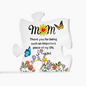 Mom Butterflies Printed Acrylic Puzzle Plaque