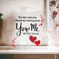 You & Me Together Forever Printed Acrylic Puzzle Plaque