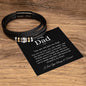 Gift for Dad Love You Forever Bracelet