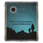 Mom Loves Eclipse Woven Blanket | Gift from Son